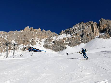 Val di Fiemme (Fleimstal): beoordelingen van skigebieden – Beoordeling Latemar – Obereggen/Pampeago/Predazzo