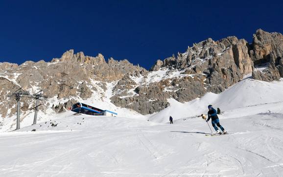 Beste skigebied in de Fleimstaler Alpen – Beoordeling Latemar – Obereggen/Pampeago/Predazzo