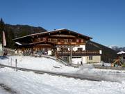 Midden in het skigebied: Loderbichl