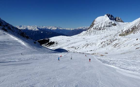 Grootste skigebied in de Sarntaler Alpen – skigebied Meran 2000