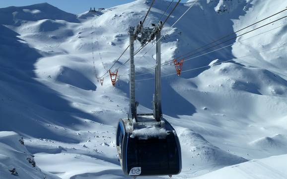 Skiën in het westelijke deel van de oostelijke Alpen