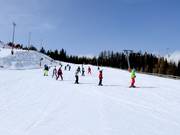 Het oefenterrein bij het middenstation
