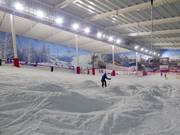 Buckelpistes in de skihal The Snow Centre