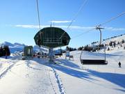 Strawberry Express - 4-persoons hogesnelheidsstoeltjeslift (koppelbaar)