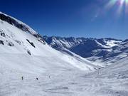 Afdaling Hinter Felli naar de Oberalppas