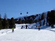 Makkelijke piste bij de 10-persoons gondelbaan Riegleralm