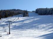 Dalafdaling bij de Grebenzenbahn