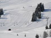 Perfecte pisteconditie op de Mont Bisanne