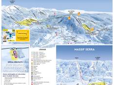 Pistekaart La Dôle/Les Tuffes (Jura sur Léman)