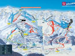 Pistekaart Sölden