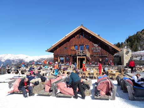 Hutten, Bergrestaurants  Twee Landen Skiarena (Zwei Länder Skiarena) – Bergrestaurants, hutten Nauders am Reschenpass – Bergkastel