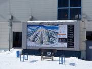 Informatiebord met actuele bedrijfsinformatie