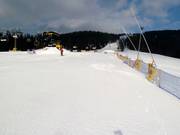 Oefenpiste in het dalgebied