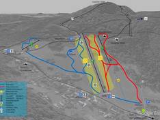 Pistekaart Lausche – Waltersdorf