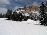 Afdaling bij Santa Croce