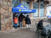 Terras van de Earl's Lodge