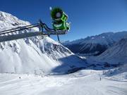 Krachtige besneeuwing in Galtür