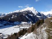 Uitzicht op het dorp Matrei