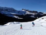 Piste bij de stoeltjeslift Florian