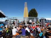 FirnBar bij het begin van de afdaling naar het middenstation