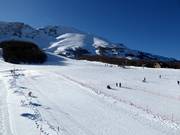 Oefenweide en gemakkelijke pistes