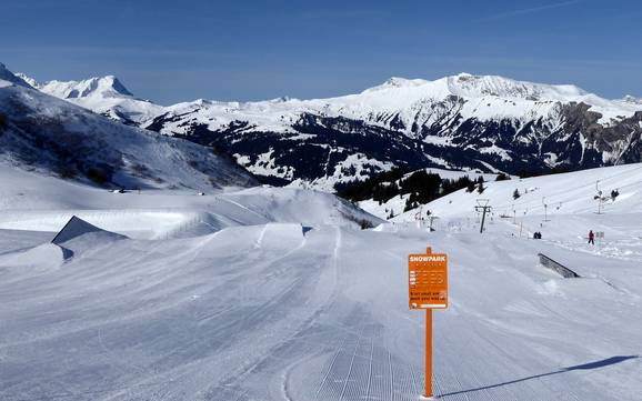 Snowparken Engstligental – Snowpark Adelboden/Lenk – Chuenisbärgli/Silleren/Hahnenmoos/Metsch