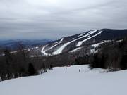 Uitzicht op de pistes bij de Superstar Express Quad