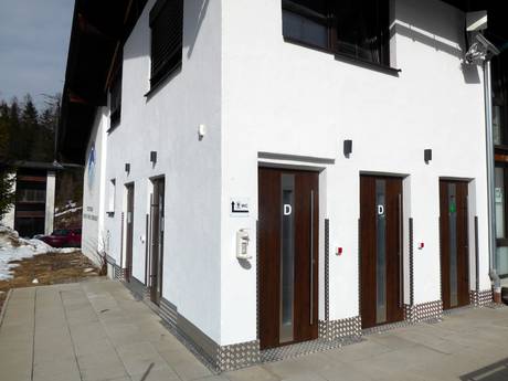 Wettersteingebergte en Mieminger Kette: netheid van de skigebieden – Netheid Ehrwalder Wettersteinbahnen – Ehrwald