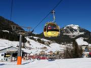Hornbahn - 8-persoons gondel (met 1 kabel)