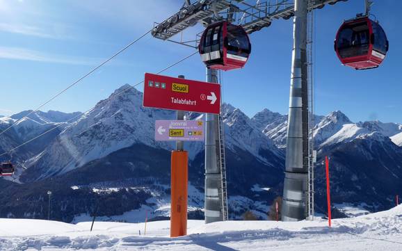Unterengadin: oriëntatie in skigebieden – Oriëntatie Scuol – Motta Naluns