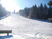 Ideaal te prepareren, de gelijkmatig hellende bovenste helling