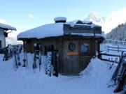 Brettlalm bij het middenstation