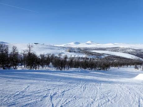 Härjedalen: Grootte van de skigebieden – Grootte Ramundberget