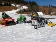 Sneeuwkanonnen op de Walmendingerhorn