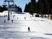 Vlak maar populair: piste aan de Bremberg