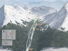 Pistekaart Cerro Martial
