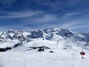 Uitzicht op Hahnenmoos