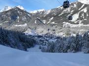 Uitzicht op de accommodaties in Hinterstoder