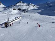 Makkelijke piste bij Viderböden op de Idalp