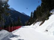 Dalafdaling naar Kappl