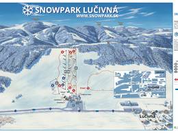 Skigebied Lučivná Snowpark