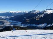 Panorama op de Rangger Köpfl afdaling