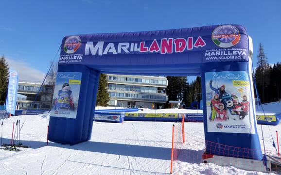 Familieskigebieden Madonna di Campiglio/Pinzolo/Val Rendena – Gezinnen en kinderen Madonna di Campiglio/Pinzolo/Folgàrida/Marilleva