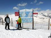 Bebording op de piste