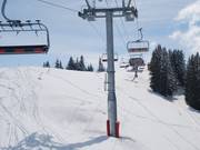 Télésiège des Mont Rond - 6-persoons hogesnelheidsstoeltjeslift (koppelbaar)