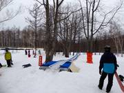 Transportband bij Club Med Sahoro Hokkaido