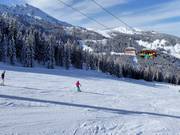Gemakkelijke afdaling Kaiblingalm op de Hauser Kaibling