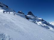 Piste van de Jochstock naar de Jochpass