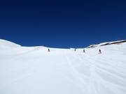 Watles piste bij de bovenste vierpersoonsstoeltjeslift