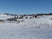 Uitzicht op de Cottages Savin Kuk